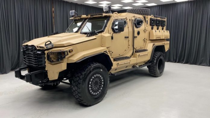 Американські броньовані автомобілі BATT UMG на позиціях ЗСУ