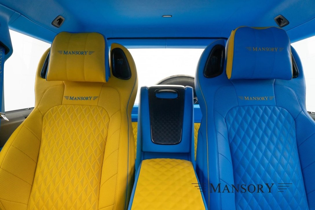 Новинка від Mercedes-Benz на підтримку України: випущено Гелендваген у кольорах українського прапору