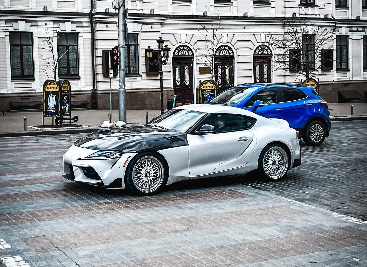 Новенький спорткар Toyota Supra засвітився на вулицях Києва
