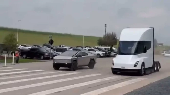 Tesla Cybertruck і Tesla Semi