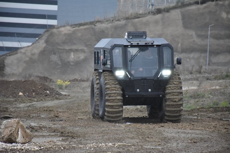 В Туреччині виготовлятимуть український всюдиходи Sherp