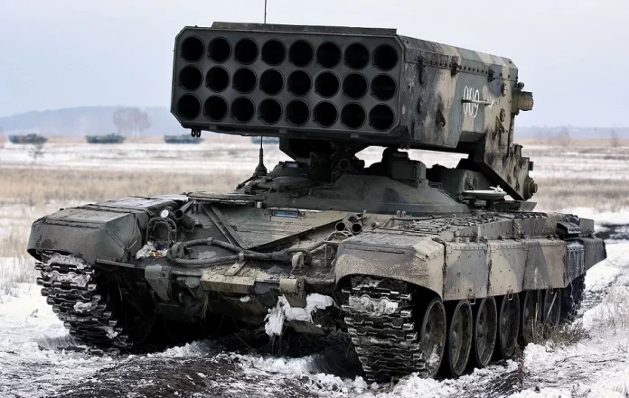 Знищена ТОС-1