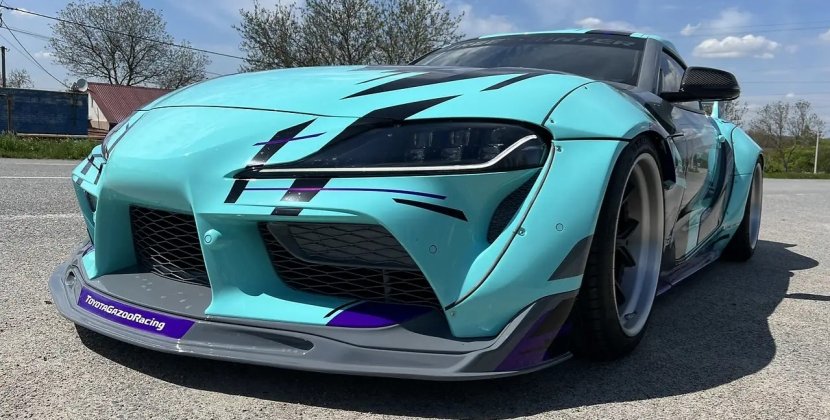 В Дніпрі продається спорткар Toyota GR Supra в унікальному кольорі