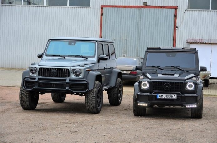 Житомирські майстри створили копію Mercedes-AMG G63 4×4²