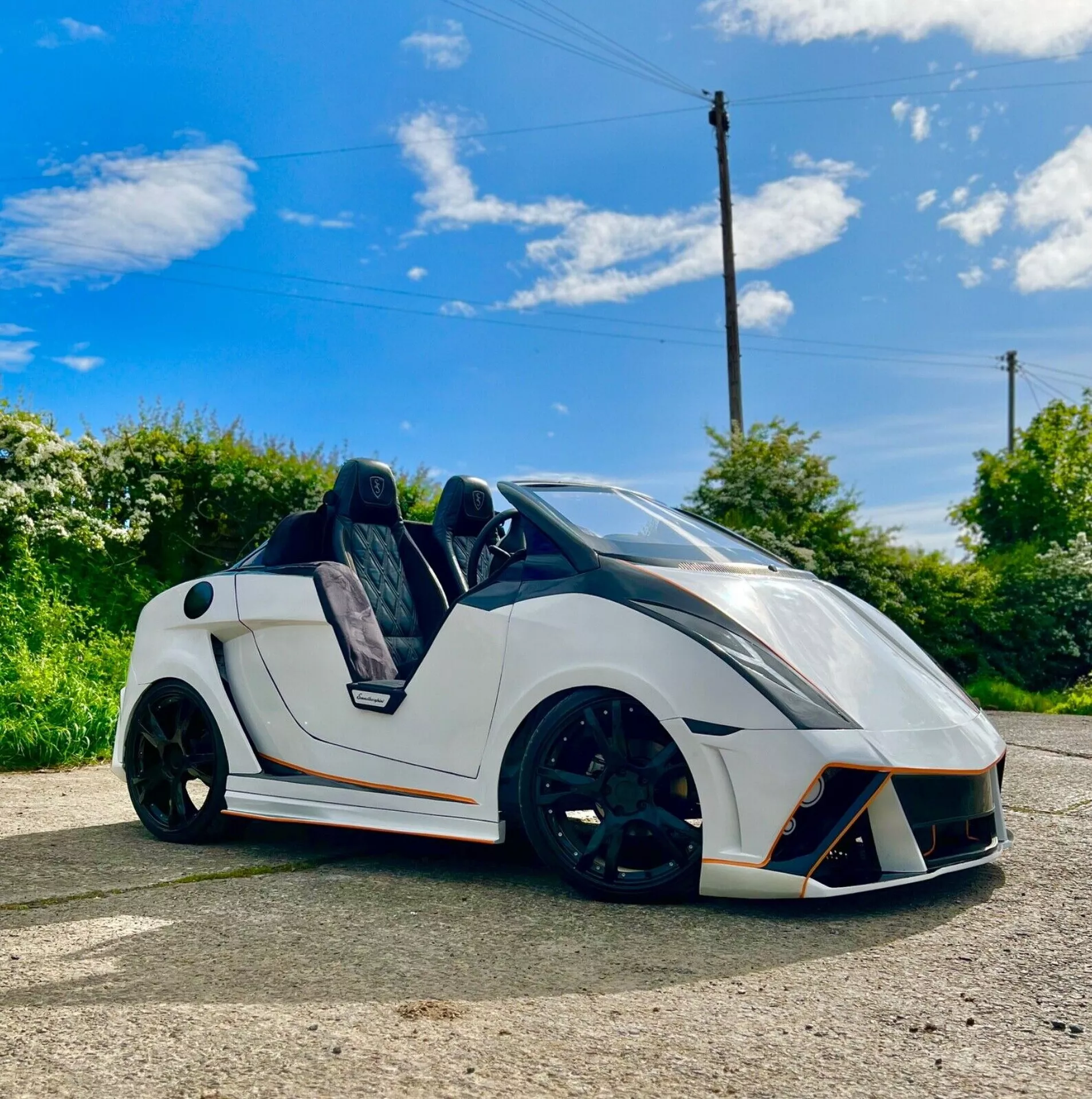 Smart Fortwo перетворили на мініатюрну копію Lamborghini Gallardo