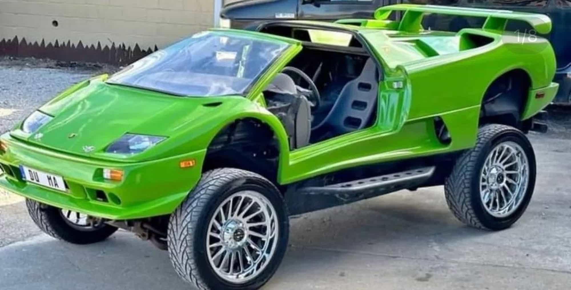 Унікальний гібрид суперкара Lamborghini та позашляховика продають за 19 000 доларів