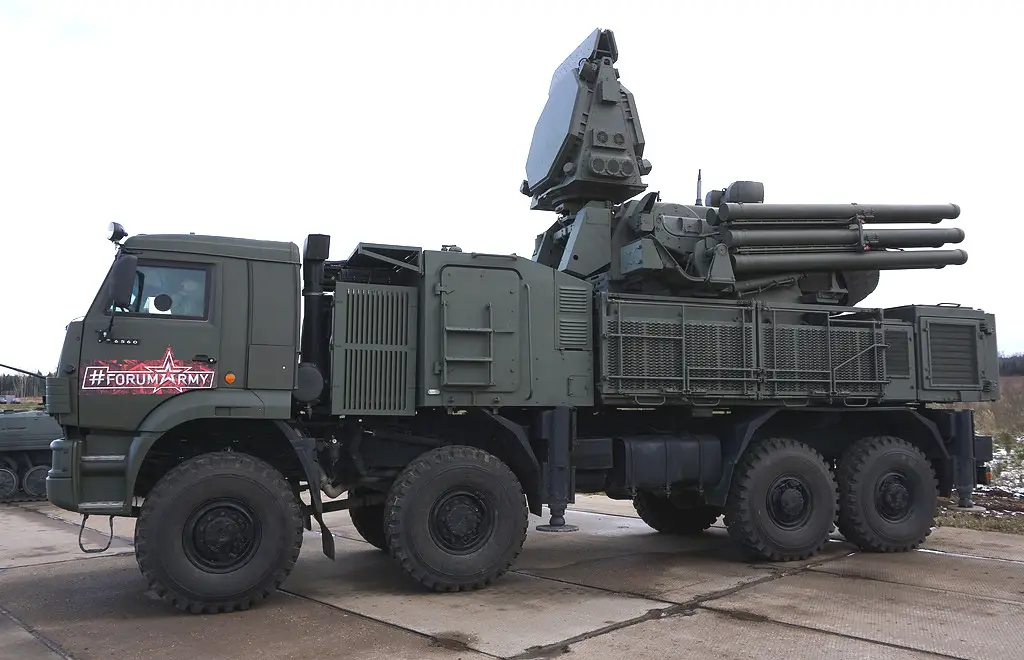 Варіант «Панциря» з вдосконаленою РЛС SOTS/RLM SOC. Віталій Кузьмін