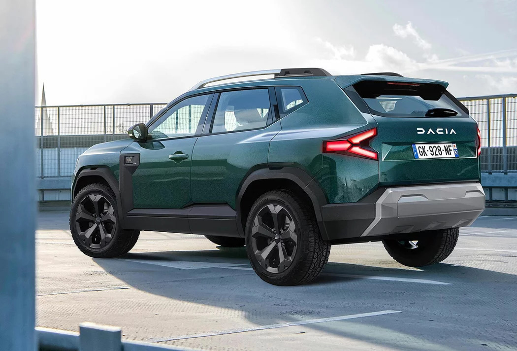 Перші рендери нового Dacia Duster: як виглядатиме довгоочікуване третє покоління Duster