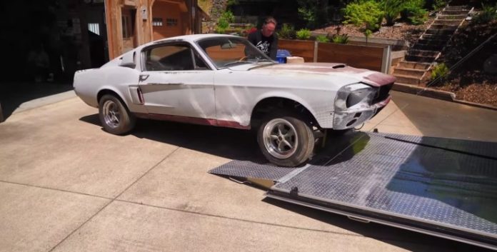Пів століття без двигуна: рідкісний спорткар Ford Mustang Shelby знайшли в покинутому гаражі