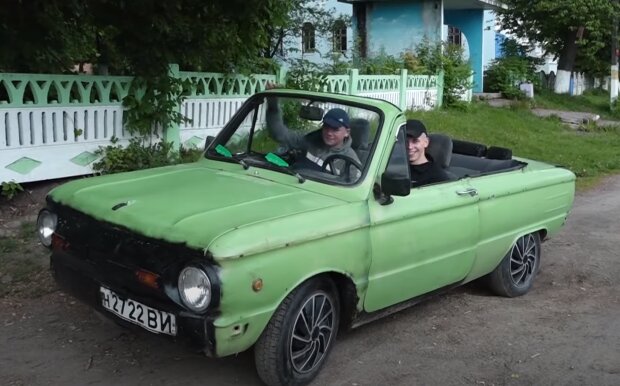 Як “Запорожець” став кабріолетом: український автомеханік переробив своє перше авто