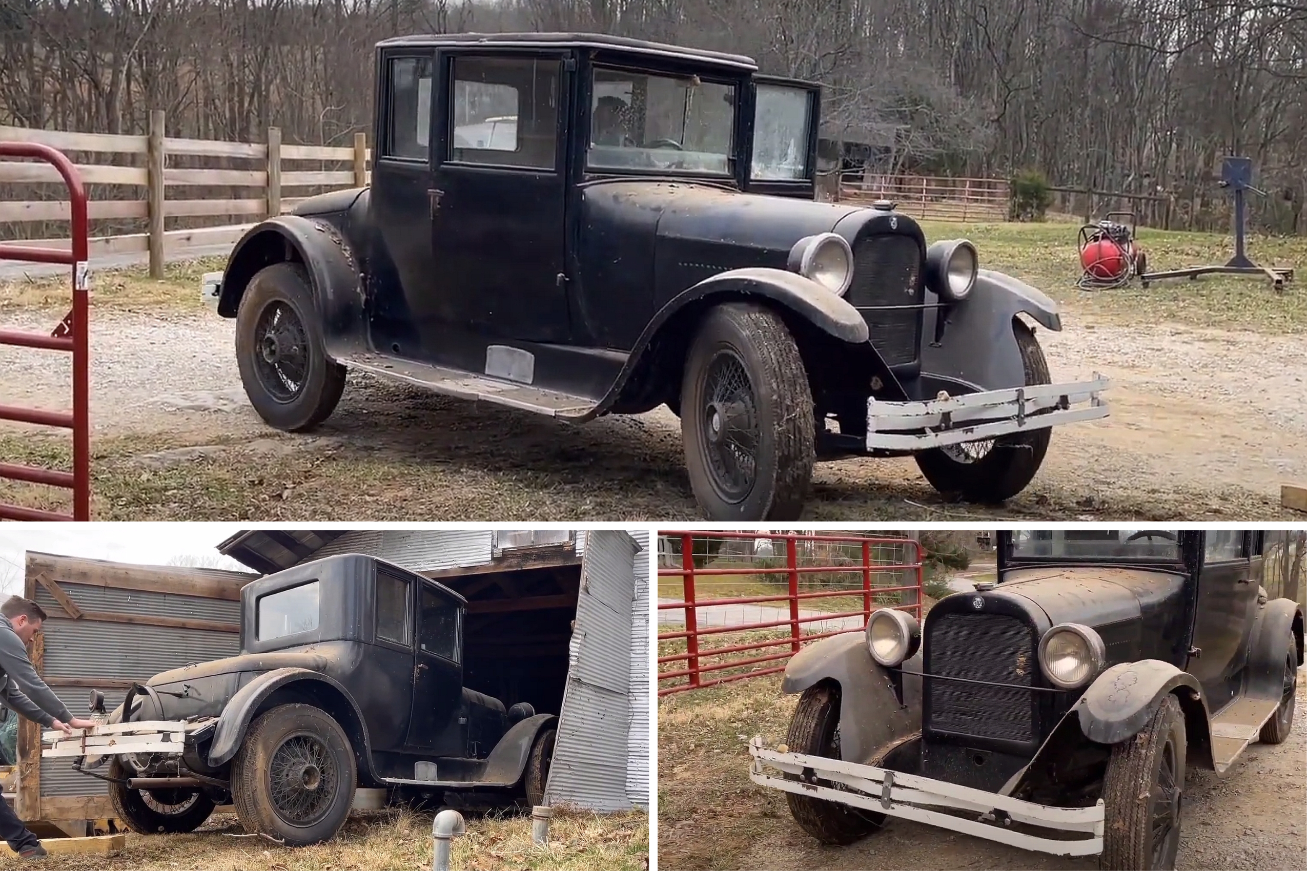 Знайдений Dodge 1924 року завівся після 83 років зберігання