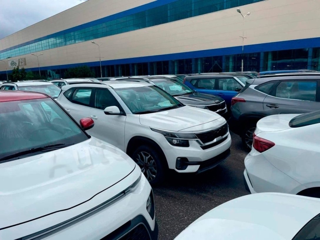 Сотні недозібраних Kia: в росії знайшли стоянку автомобілів підприємтсва "Автотор"