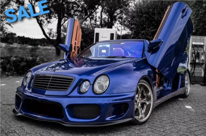 Копія суперкара Mercedes CLK GTR Roadster від ательє ательє Proteros