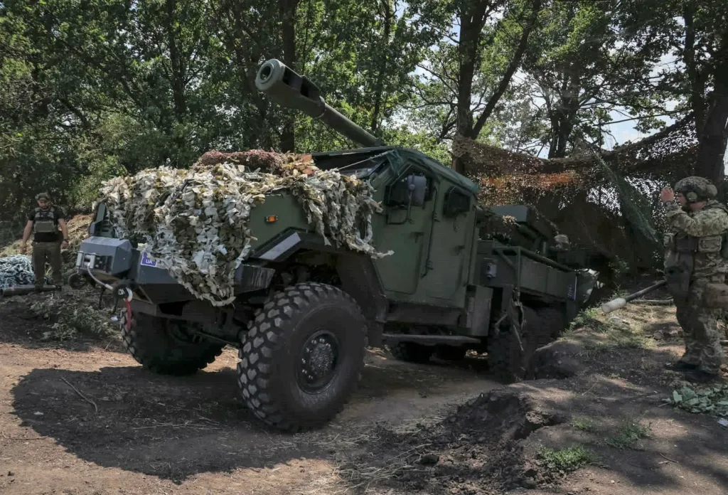 Доопрацьована САУ "Богдана" засвітилася на полі бою