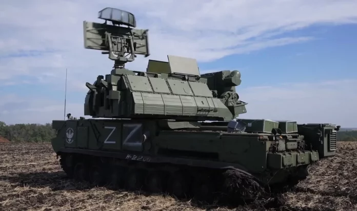 Російський ракетний комплекс «Тор» знищений українським високоточним ударом