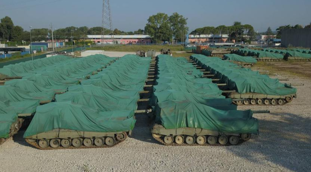 Танк за ціною айфона: компанія GLS придбала танк Leopard 1A5 за $565