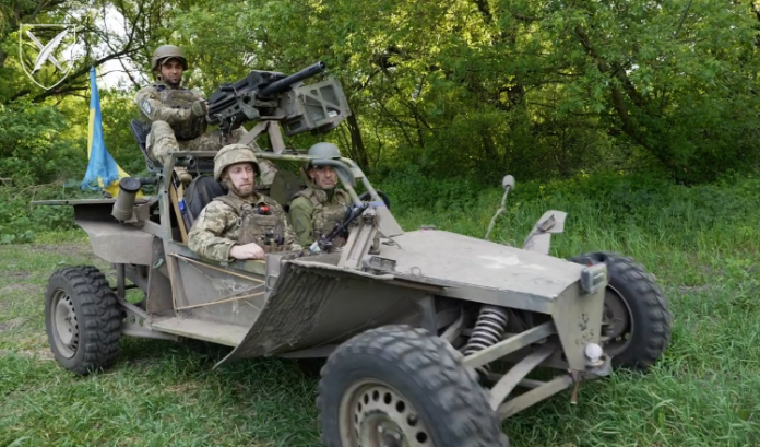Як виглядає багі з гранатометом Mk 19