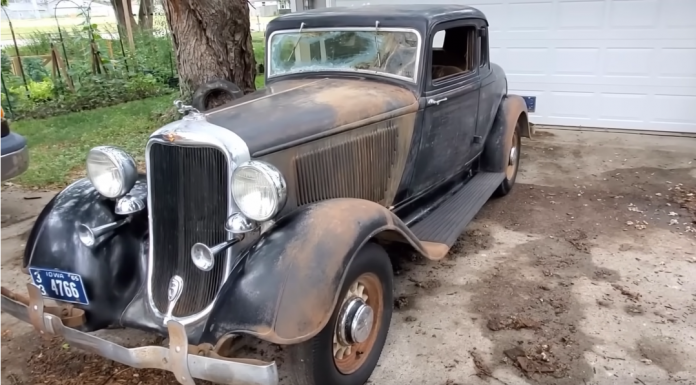 Як іде Dodge Six Coupe простояв 56 років поки його не знайшли (відео)