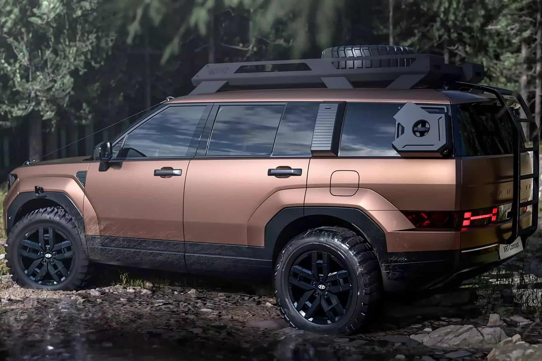 Hyundai продовжує розсекречувати повністю новий Santa Fe у версії для бездоріжжя