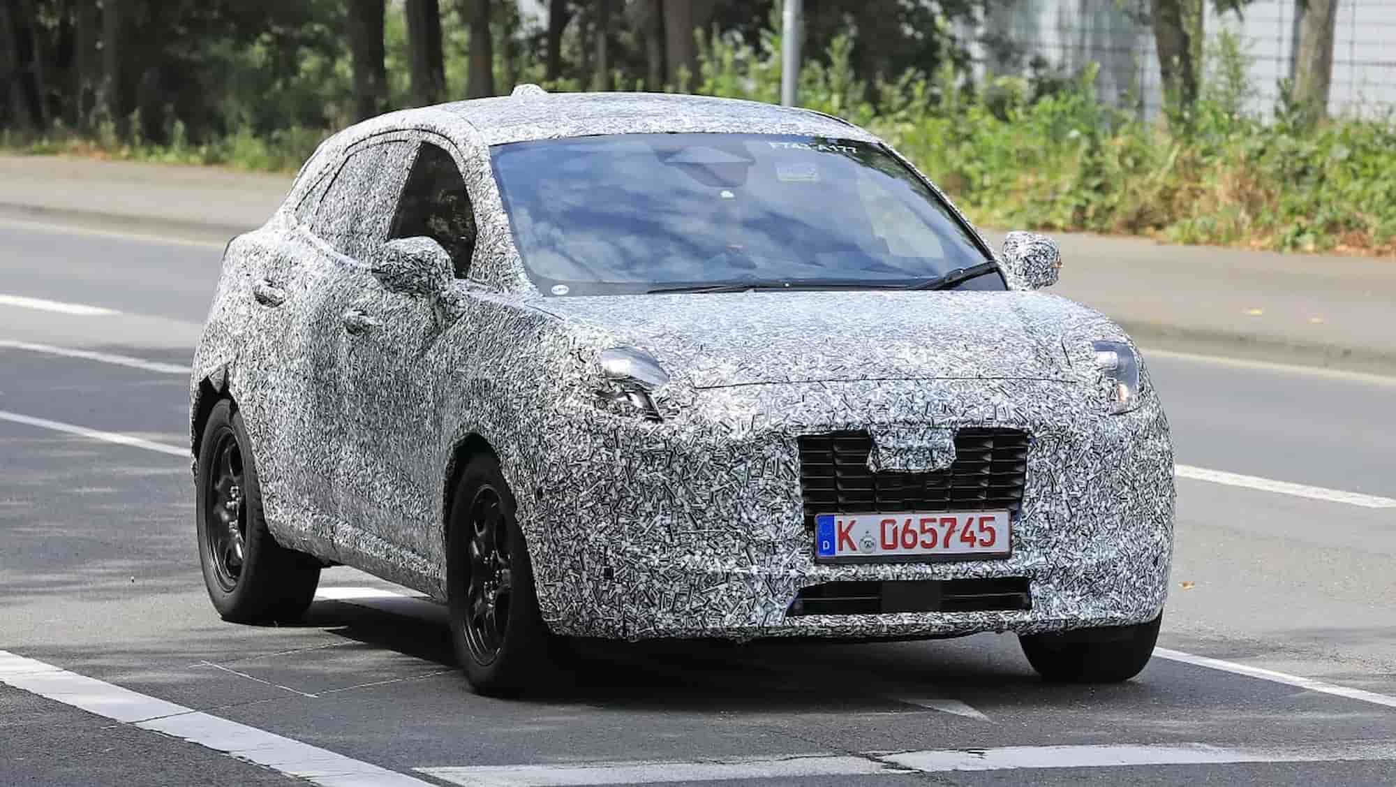 Оновлений варіант недорогого кросовера Ford показали на перших зображеннях