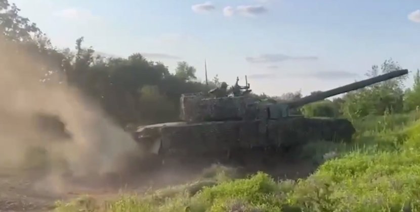 Бригада «Спартан» показала роботу танкістів під час контрнаступу 
