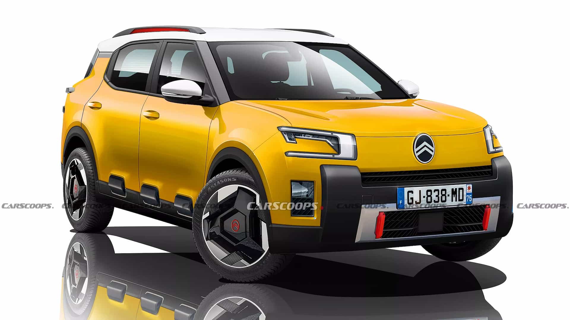 Новий химерний кросовер Citroen показали на перших зображеннях