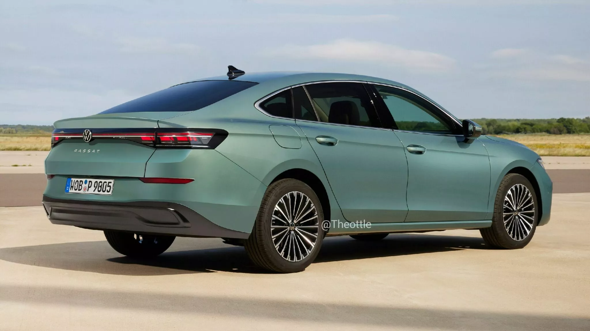Седан VW Passat B9 2024
