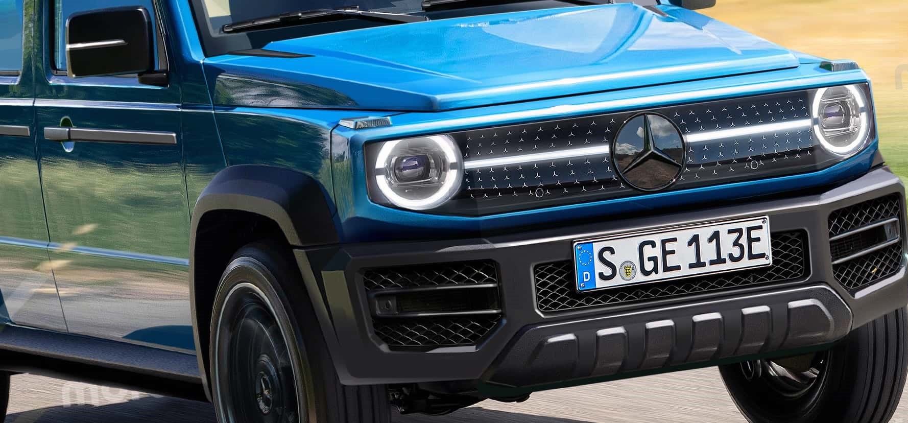 Mercedes Gelandewagen внедорожная версия