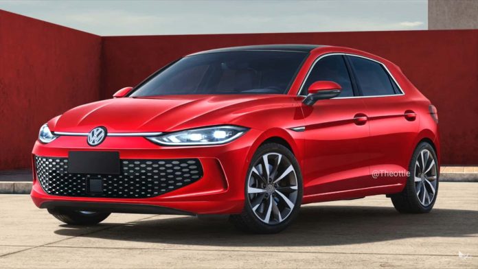 Повністю новий Volkswagen Golf Mk9 показали на перших зображеннях