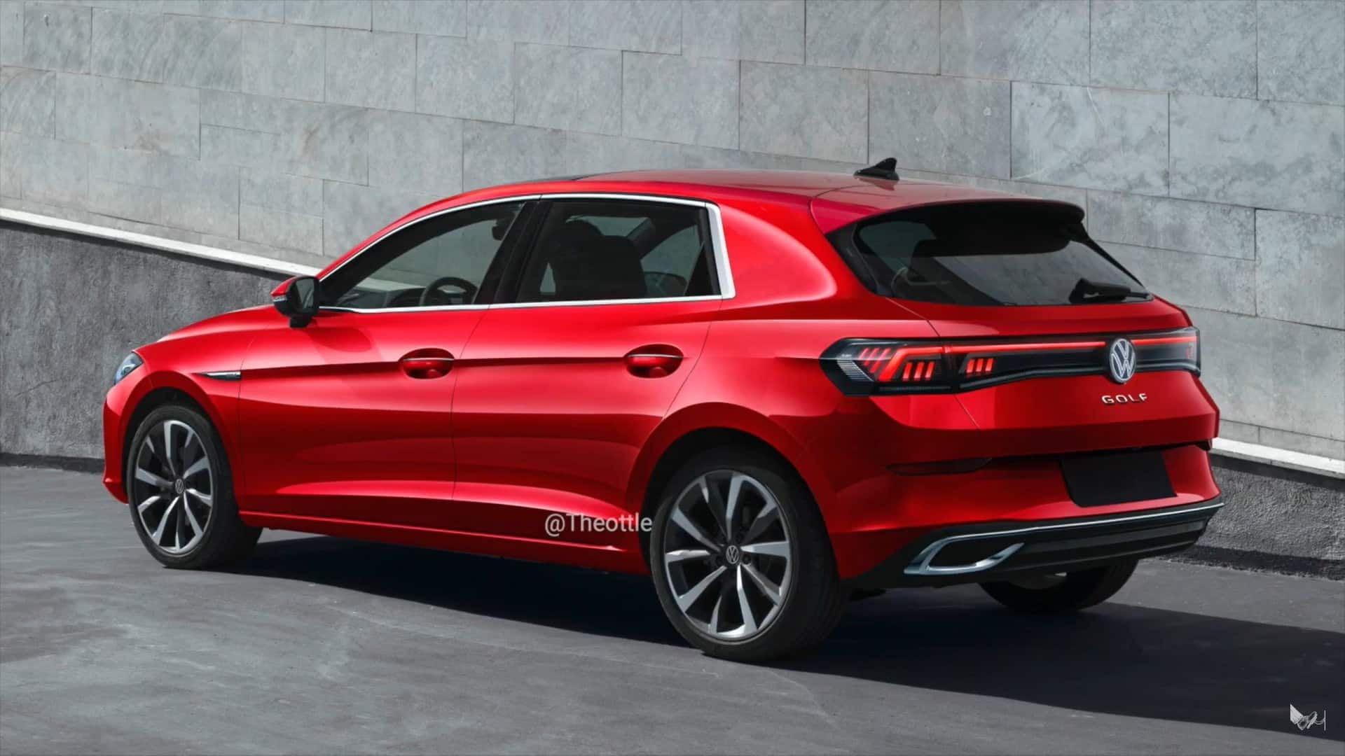Повністю новий Volkswagen Golf Mk9 показали на перших зображеннях