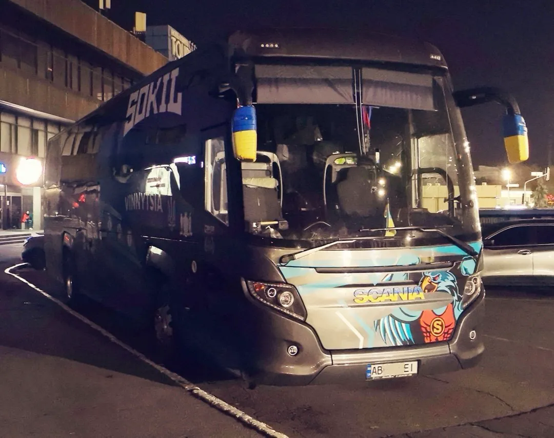 Рідкісний автобус Scania придбали для відомого спортивного клубу Вінниччини