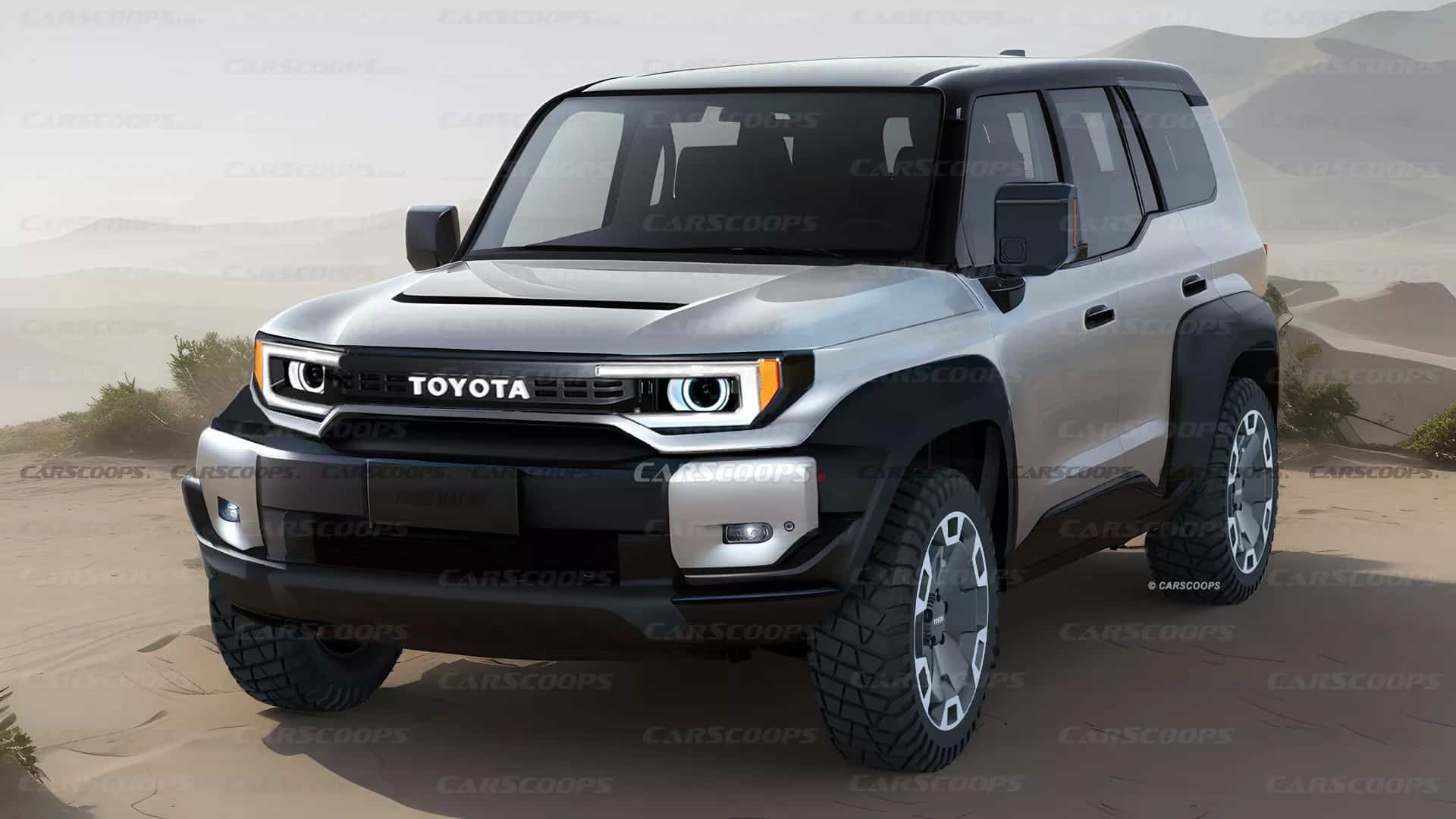 Найдешевший Land Cruiser від Toyota показали на нових зображеннях