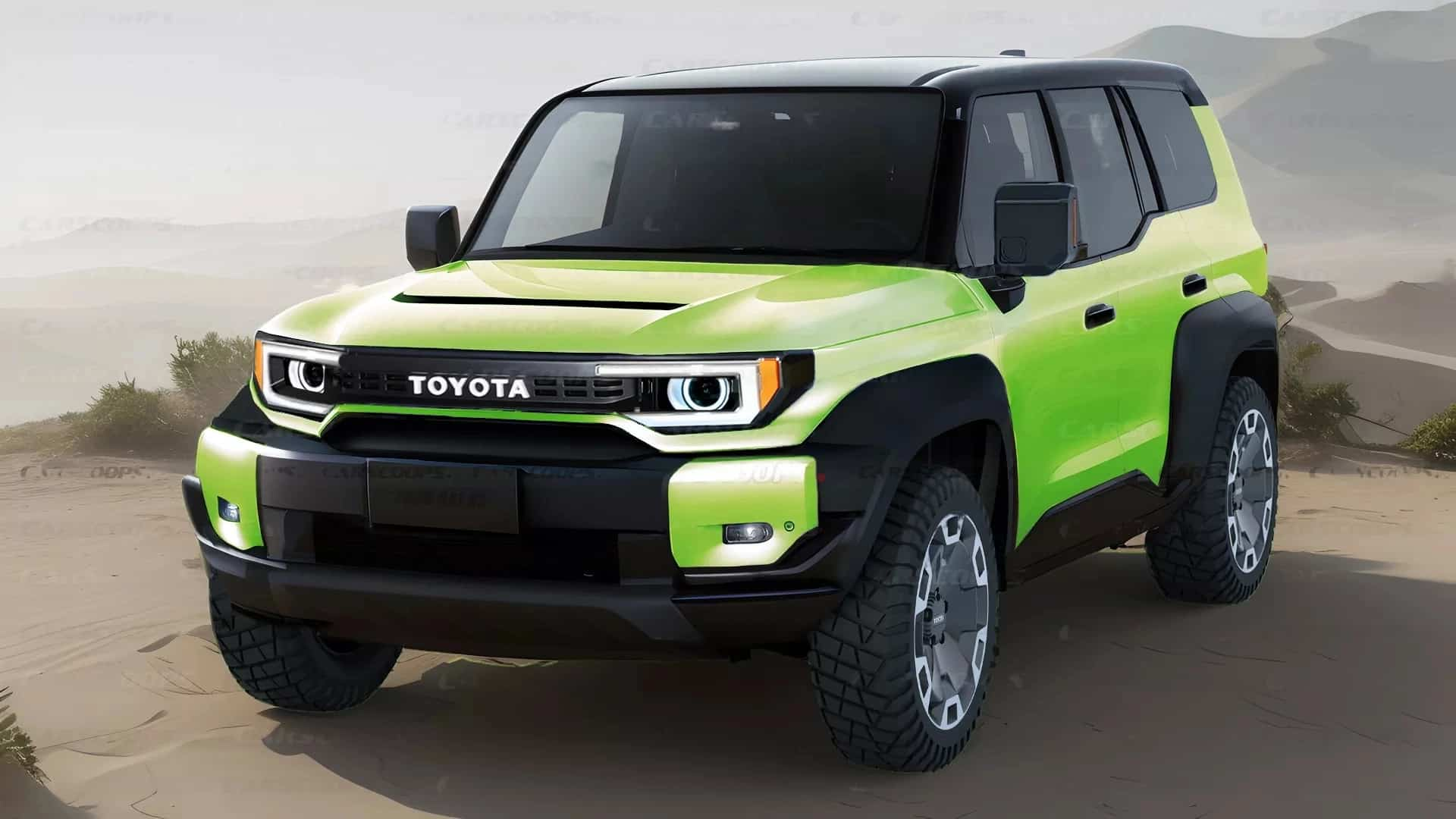 Найдешевший Land Cruiser від Toyota показали на нових зображеннях