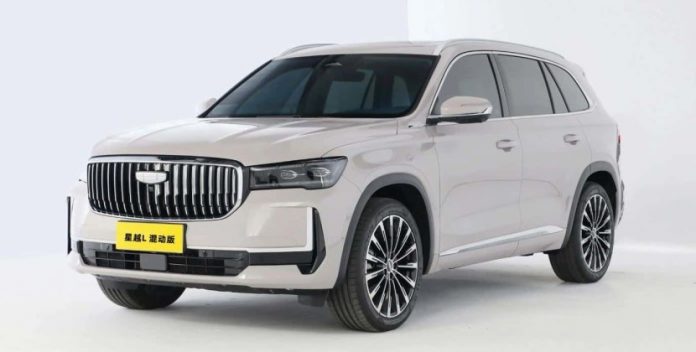 Розкішний кросовер від Geely з витратою палива 4,3 літра на 100 км готовий до прем’єри
