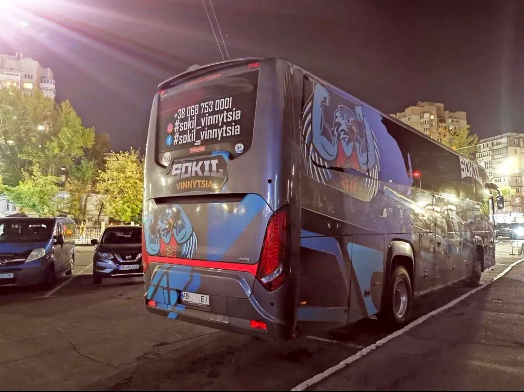 Рідкісний автобус Scania придбали для відомого спортивного клубу Вінниччини