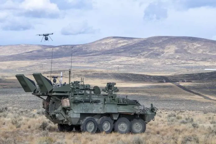 Армія США випробовує нову версію бойової машини Stryker M1135 для ядерної розвідки