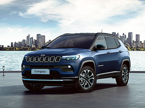 Новий кросовер Jeep Compass з витратою палива 6 л на 100 км вже в Україні