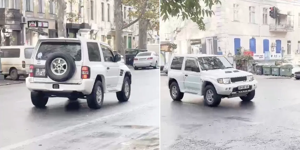 Потужний Mitsubishi Pajero Evolution приїхав до Одеси