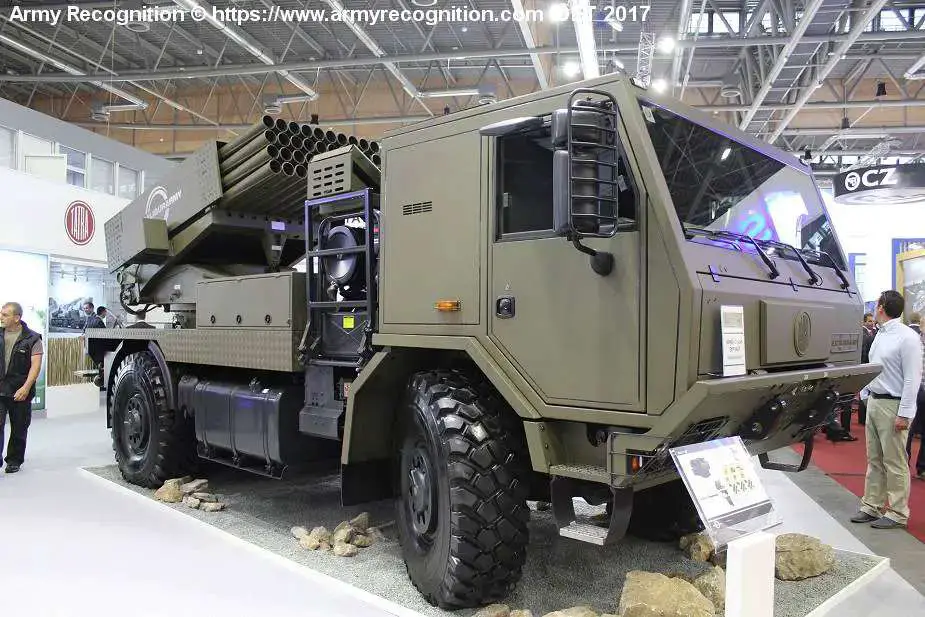 РСЗВ БМ-21 МТ «Стрига» чеського виробництва