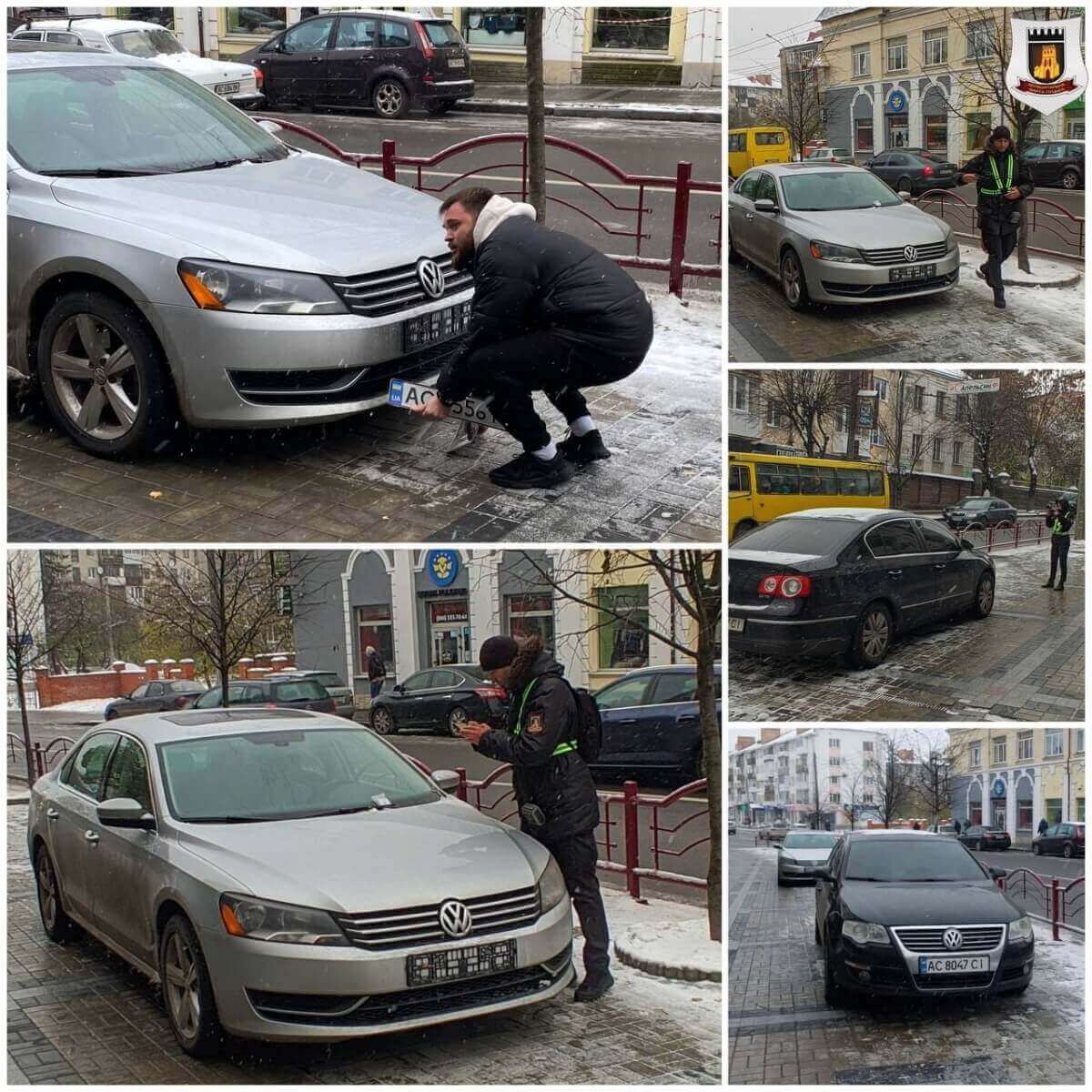Зняв номери, щоб уникнути штрафу: історія винахідливого мешканця Луцька