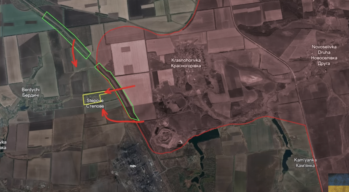 ЗСУ контратакували в напрямку Авдіївки, захопивши залізницю біля Степового і техніку