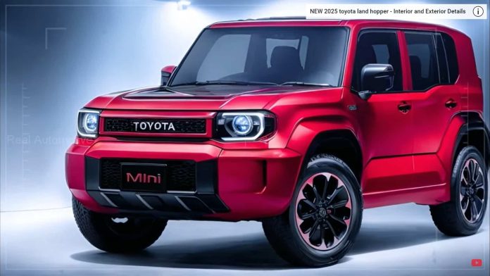 Міні-версія Toyota Land Cruiser показалася на нових зображеннях