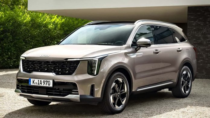Новий позашляховик Kia Sorento з витратою палива 1,6 л на 100 км