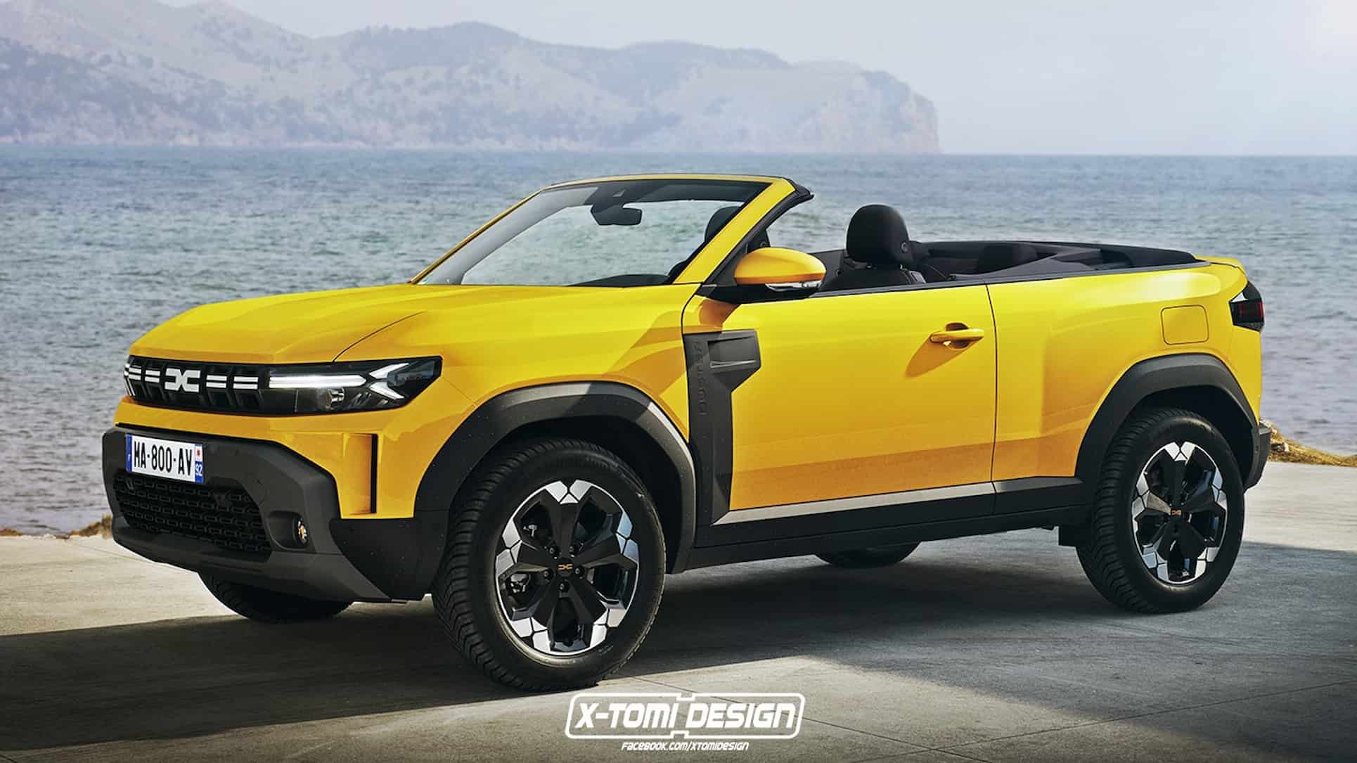 Найдивніший кабріолет у світі: новий Duster показали в кардинально іншому форм-факторі