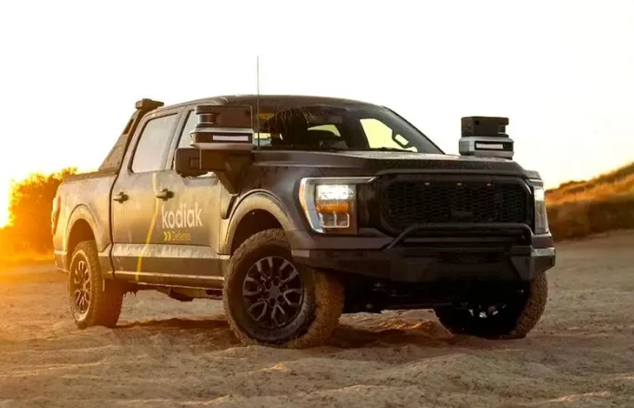 Kodiak Robotics успішно адаптувала свою технологію автономного водіння в прототипі пікапа Ford F-150