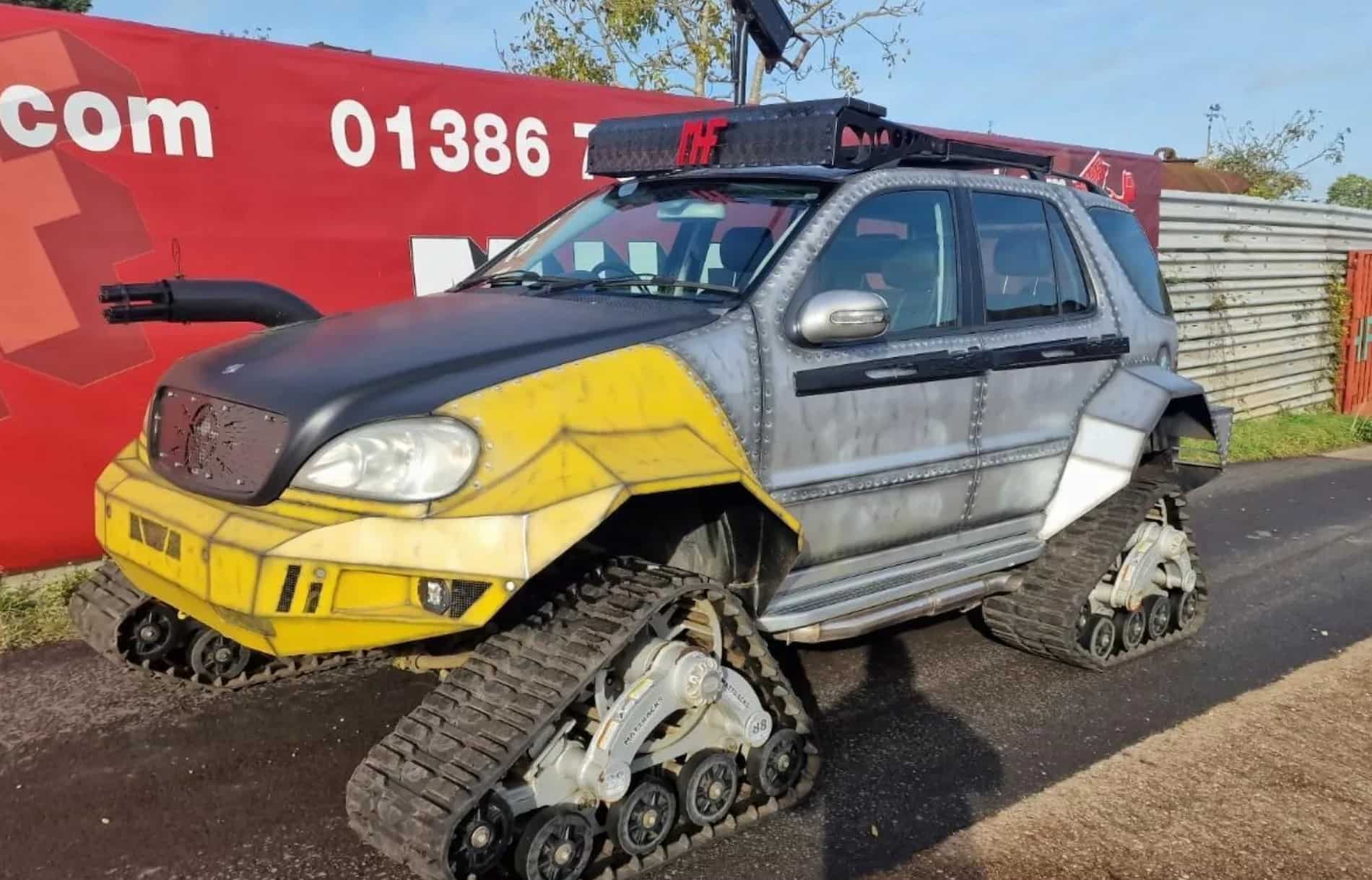 Унікальну версію Mercedes ML на випадок зомбі-апокаліпсису продають за 960 000 грн