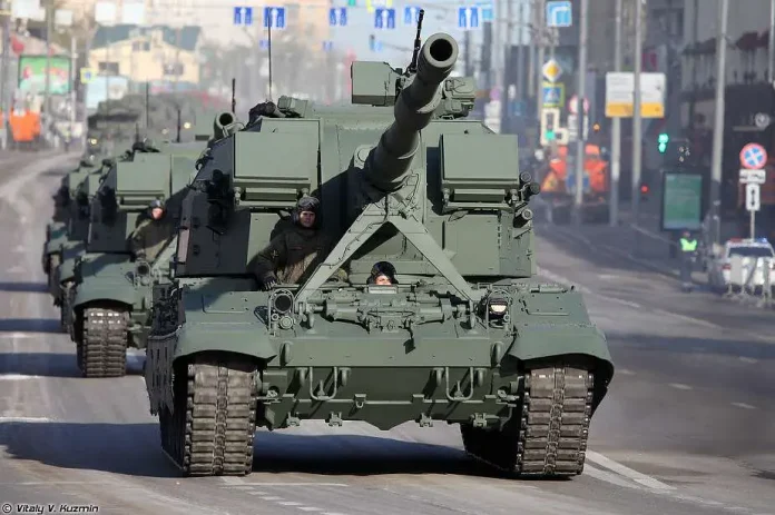 Россия перебрасывает к границам Финляндии и Норвегии новейшие гаубицы 2С35