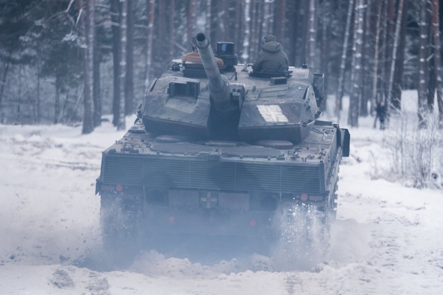 Литва відновила як мінімум 2 українські танки Leopard 2A6 (фото)