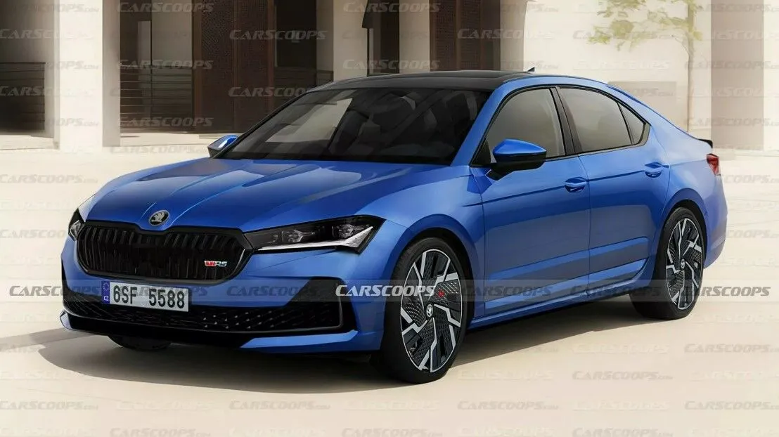 Skoda може перетворити сімейну модель Superb на «спортивного» конкурента Toyota Camry