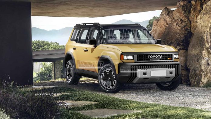 Оновлений Toyota RAV4 може отримати дизайн нового Land Cruiser Prado: спекулятивні рендери